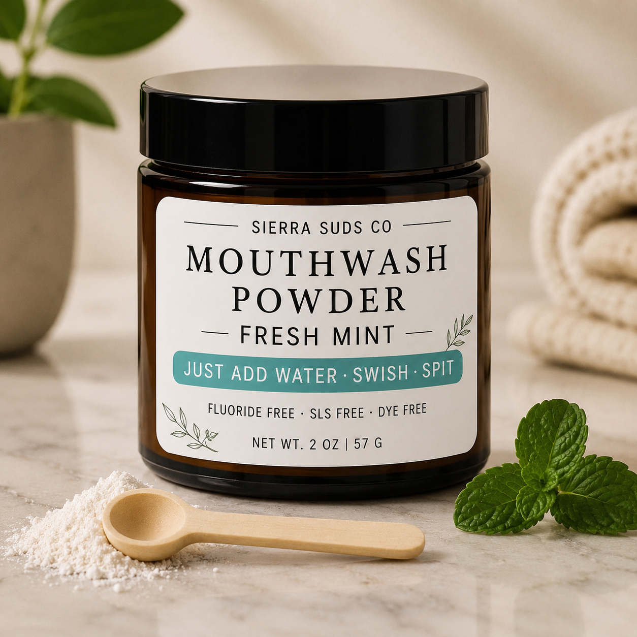 Mouthwash Powder