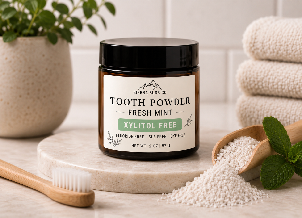 Xylitol-Free Tooth Powder